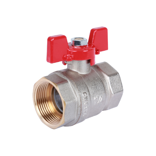 ROMMER Шаровой кран 1 1/4" ВР/ВР, ручка бабочка