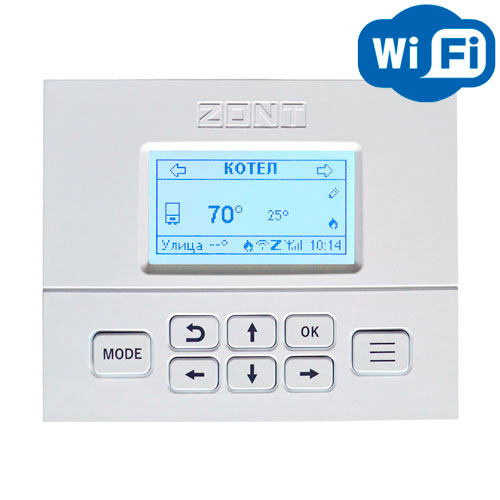 ZONT МЛ-753 Wi-Fi  Панель управления 