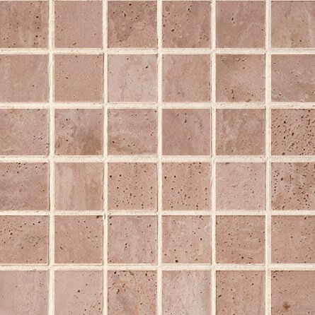 Colori Viva Travertino CV20144 Mos.Turkish Travertine Tumbled+Sealed 30,5x30,5 см Мозаика