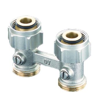 Oventrop Multiflex F 3/4"НРх3/4"НГ Узел нижнего подключения прямой