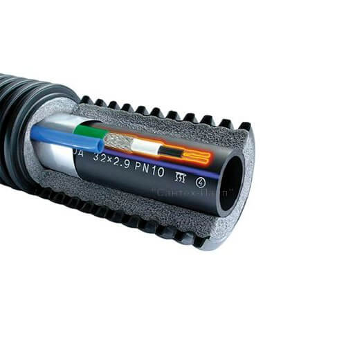 Труба Uponor Supra Plus (бухта 150м) 40x3,7 /140 для холодного водоснабжения и напорной канализации 1048690