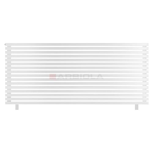 Arbiola Gorizont Ritmo HZ 2200-40-16 секций белый горизонтальный радиатор c боковым подключением (на ножках)