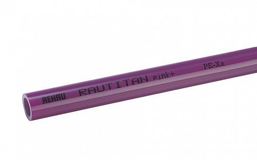 Rehau Rautitan pink+ (1 м) 50х6,9 мм труба из сшитого полиэтилена
