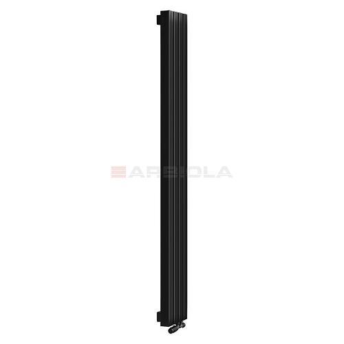 Arbiola Mono V 1800-60-06 секции черный вертикальный радиатор c нижним подключением