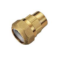 Tiemme Муфта с наружной резьбой для труб ПНД винтовой 40x1 1/4