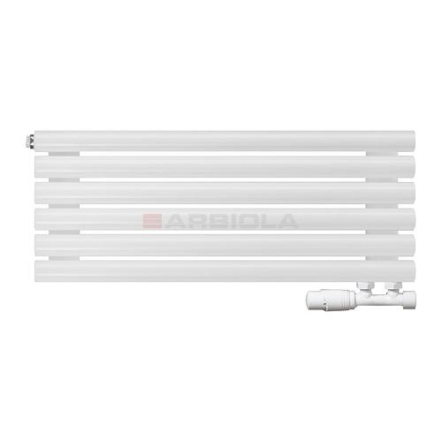 Arbiola Gorizont Iris V 1000-42-06 секции белый горизонтальный радиатор c нижним подключением