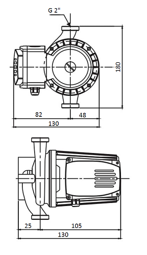 SHINHOO BASIC S 32-4S 180 1x230V Циркуляционный насос