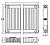 Kermi FKO 11 400х2000 панельный радиатор с боковым подключением