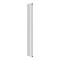 Royal Thermo Shift R22 VC2180 - 06 секций RAL9016 Дизайн-радиатор  (белый) с нижним подключением
