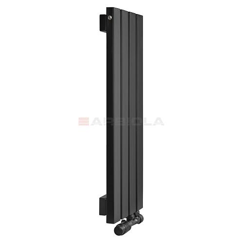 Arbiola Liner V 750-36-27 секции черный вертикальный радиатор c нижним подключением