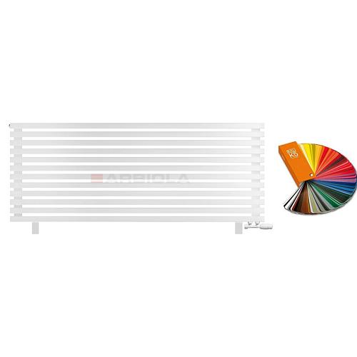Arbiola Gorizont Ritmo VZ 1500-40-12 секций цветной горизонтальный  радиатор c нижним подключением (на ножках)