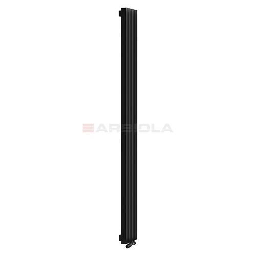 Arbiola Mono V 2200-60-02 секции черный вертикальный радиатор c нижним подключением