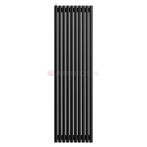 Arbiola Iris 42 H 1750-42-10 секции черный вертикальный радиатор c боковым подключением