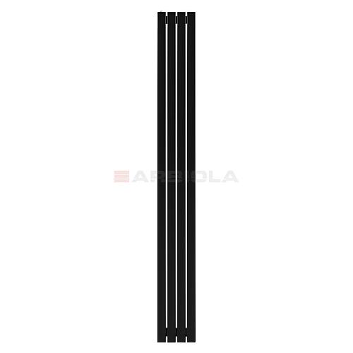 Arbiola Mono H 2000-60-04 секции черный вертикальный радиатор c боковым подключением