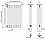 Rifar Tubog 3180 8 секции стальной трубчатый радиатор c боковым подключением