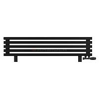 Arbiola Gorizont Ritmo VZ 1200-40-05 секций чёрный горизонтальный  радиатор c нижним подключением (на ножках)