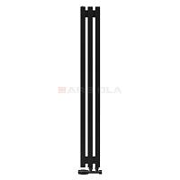 Arbiola Ritmo V 1200-40-03 секции черный вертикальный радиатор c нижним подключением