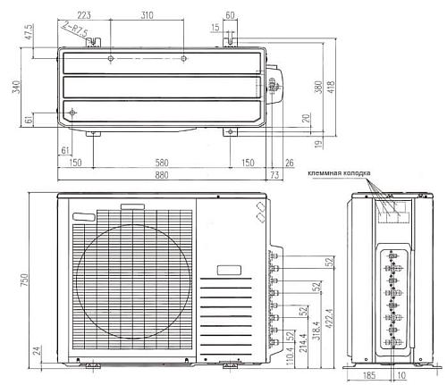 Наружный блок Mitsubishi Heavy SCM80ZJ-S inventor