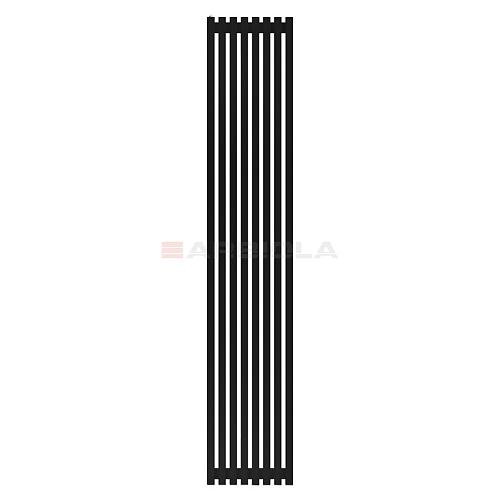  Arbiola Ritmo H 2500-40-08 секции черный вертикальный радиатор c боковым подключением