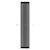  Arbiola Ritmo H 2500-40-08 секции черный вертикальный радиатор c боковым подключением