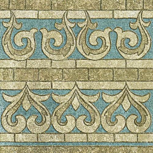 Tagina Apogeo 14 Apogeo Fascia Lobata Piana Azzurro 35×35 см Декор