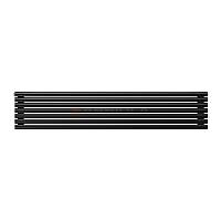 Arbiola Gorizont Iris H 1750-42-07 секции черный горизонтальный радиатор c боковым подключением