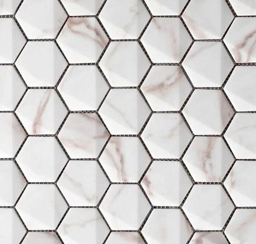 Grespania Marmorea Hexagonal Calacata 30х30 см Мозаика