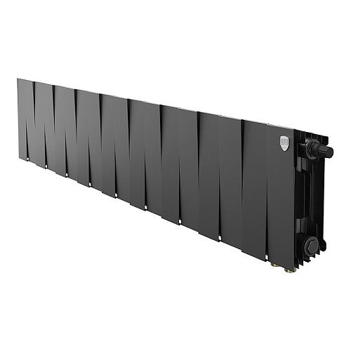Royal Thermo  Piano Forte Noir Sable VDR 200/18 секции БиМеталлический радиатор