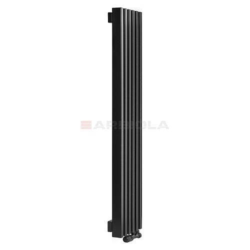 Arbiola Compact V 1200-63-15 секции черный вертикальный радиатор c нижним подключением