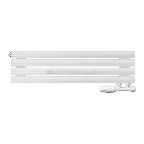 Arbiola Gorizont Iris V 700-42-04 секции белый горизонтальный радиатор c нижним подключением