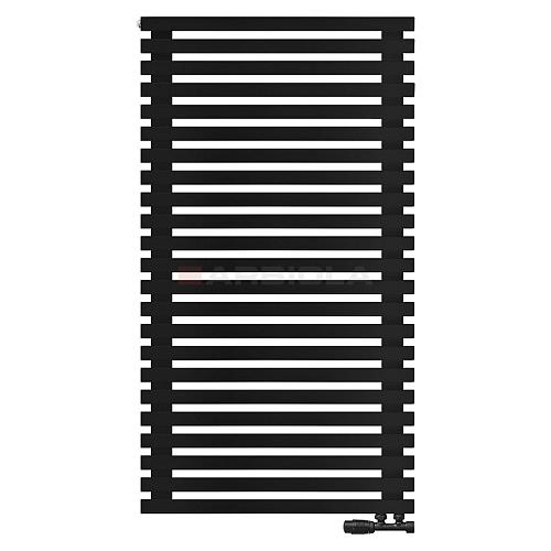 Arbiola Ritmo Gorizont V 750-40-23 секции чёрный горизонтальный радиатор c нижним подключением
