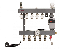 Henco Стальная коллекторная группа с насосом и зональным клапаном