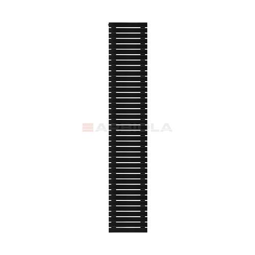 Arbiola Gorizont Liner H 500-36-39 секции черный горизонтальный радиатор c боковым подключением