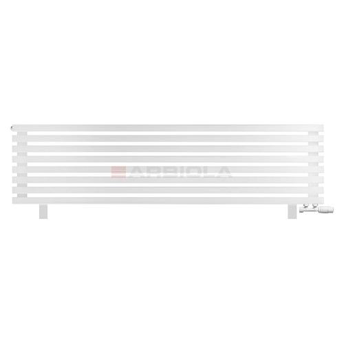 Arbiola Gorizont Ritmo VZ 1750-40-08 секций белый горизонтальный  радиатор c нижним подключением (на ножках)