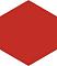 Codicer 95 Basic Hex 25 Red 22x25 Напольная плитка