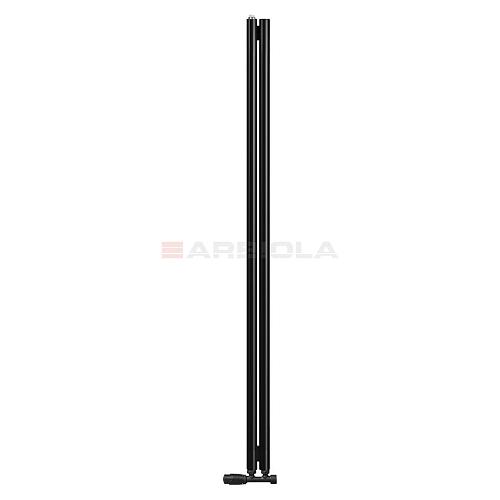 Arbiola Iris 42 V 1750-42-02 секции черный вертикальный радиатор c нижним подключением