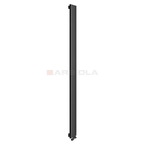Arbiola Liner V 2500-36-05 секции черный вертикальный радиатор c нижним подключением