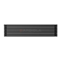 Arbiola Gorizont Iris H 1750-42-08 секции черный горизонтальный радиатор c боковым подключением