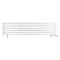 Arbiola Gorizont Ritmo VZ 1500-40-07 секций белый горизонтальный  радиатор c нижним подключением (на ножках)