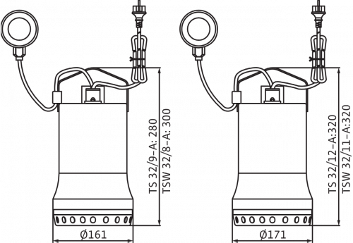 Wilo-Drain TSW 32/11-A Погружной насос