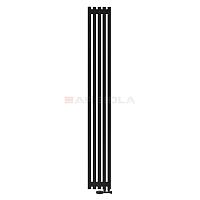 Arbiola Ritmo V 2200-40-05 секции черный вертикальный радиатор c нижним подключением