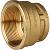 STOUT Муфта переходная внутренняя резьба 2"X1 1/4"