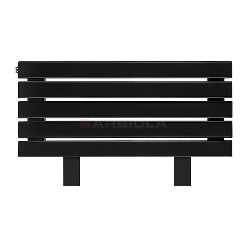 Arbiola Gorizont Liner HZ 700-36-05 секции черный горизонтальный радиатор c боковым подключением с ножками