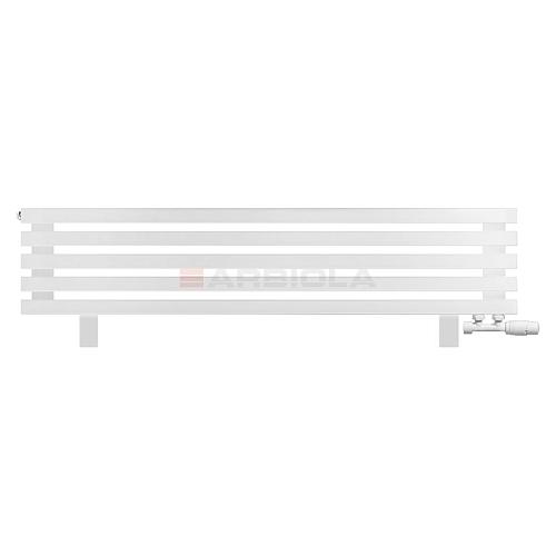 Arbiola Gorizont Ritmo VZ 1200-40-05 секций белый горизонтальный  радиатор c нижним подключением (на ножках)
