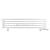 Arbiola Gorizont Ritmo VZ 1200-40-05 секций белый горизонтальный  радиатор c нижним подключением (на ножках)