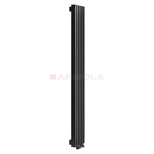 Arbiola Compact V 1500-63-12 секции черный вертикальный радиатор c нижним подключением