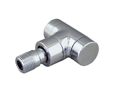Oventrop Combi E 1/2" Вентиль на обратную подводку угловой хром 
