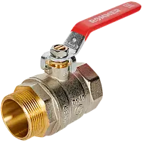 ROMMER Кран шаровой, ВР/НР, ручка рычаг 1 1/2"