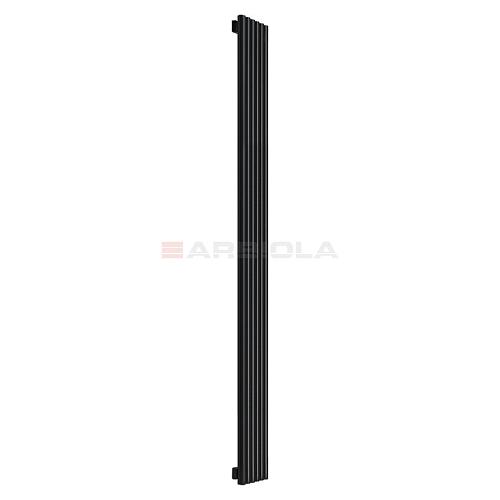 Arbiola Iris 42 H 2500-42-05 секции черный вертикальный радиатор c боковым подключением