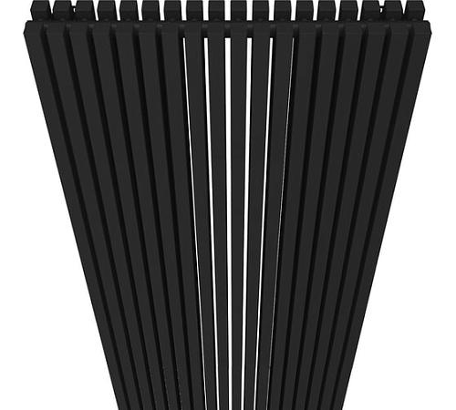 КЗТО QUADRUM 30 V 2- 1750-4 U RALTP26X-M215249005 Радиатор (структурный шелк черный) с нижним подключением